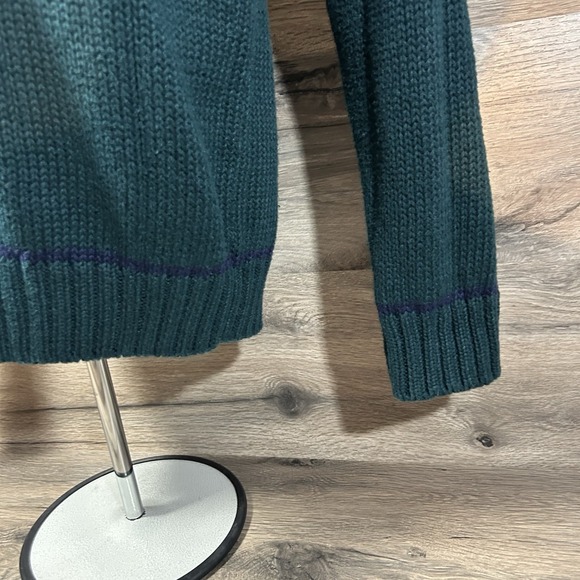 Skyr Sweater Grannycore Vneck Knit Size Medium - Picture 3 of 8